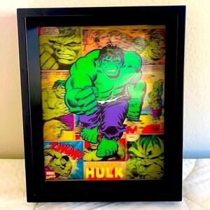 The Hulk Marvel 3D Wall Decoration Home Decor. See video